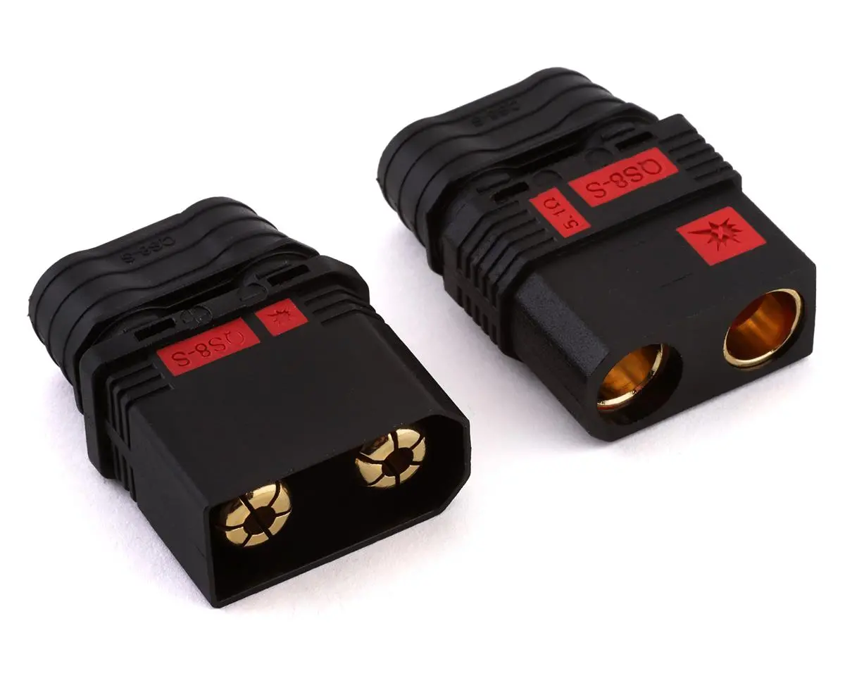 Protek Rc Qs8 Anti-Spark Connector (1 Male/1 Female) 1
