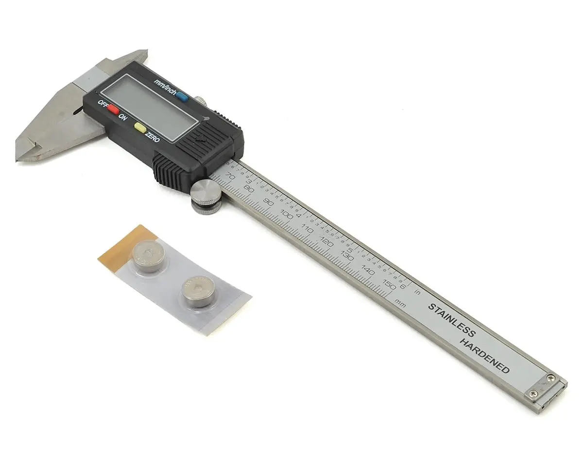 Protek Rc 6" Digital Caliper W/Lcd Display & Hard Case 2