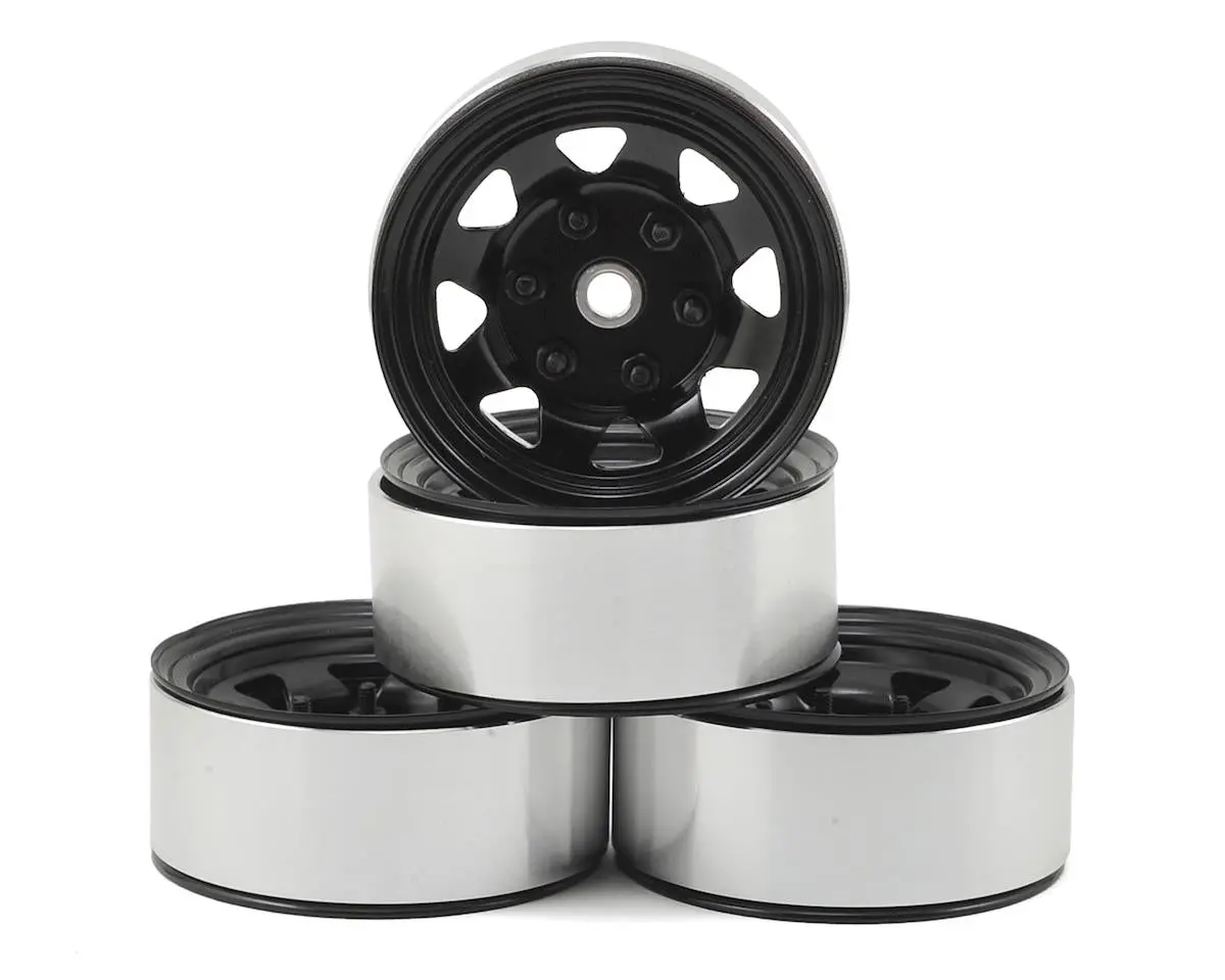 Rc4wd Stamped Steel 1.55" Beadlock Wheel (Black) 1