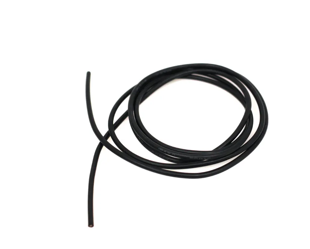 Racers Edge 18 Gauge Silicone Wire, 3' Black 1