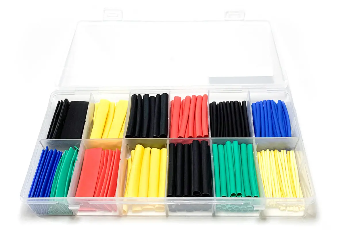 Colored Heat Shrink Tube Assortment (280 Pieces) 1