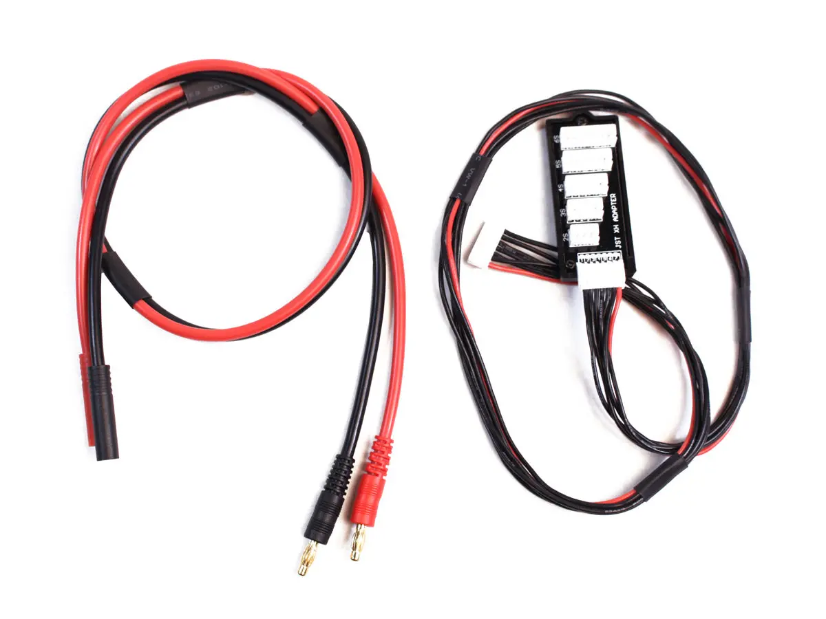 24" Charge / Balance Lead Extension Kit - Use With Lipo Safes And Bags 1