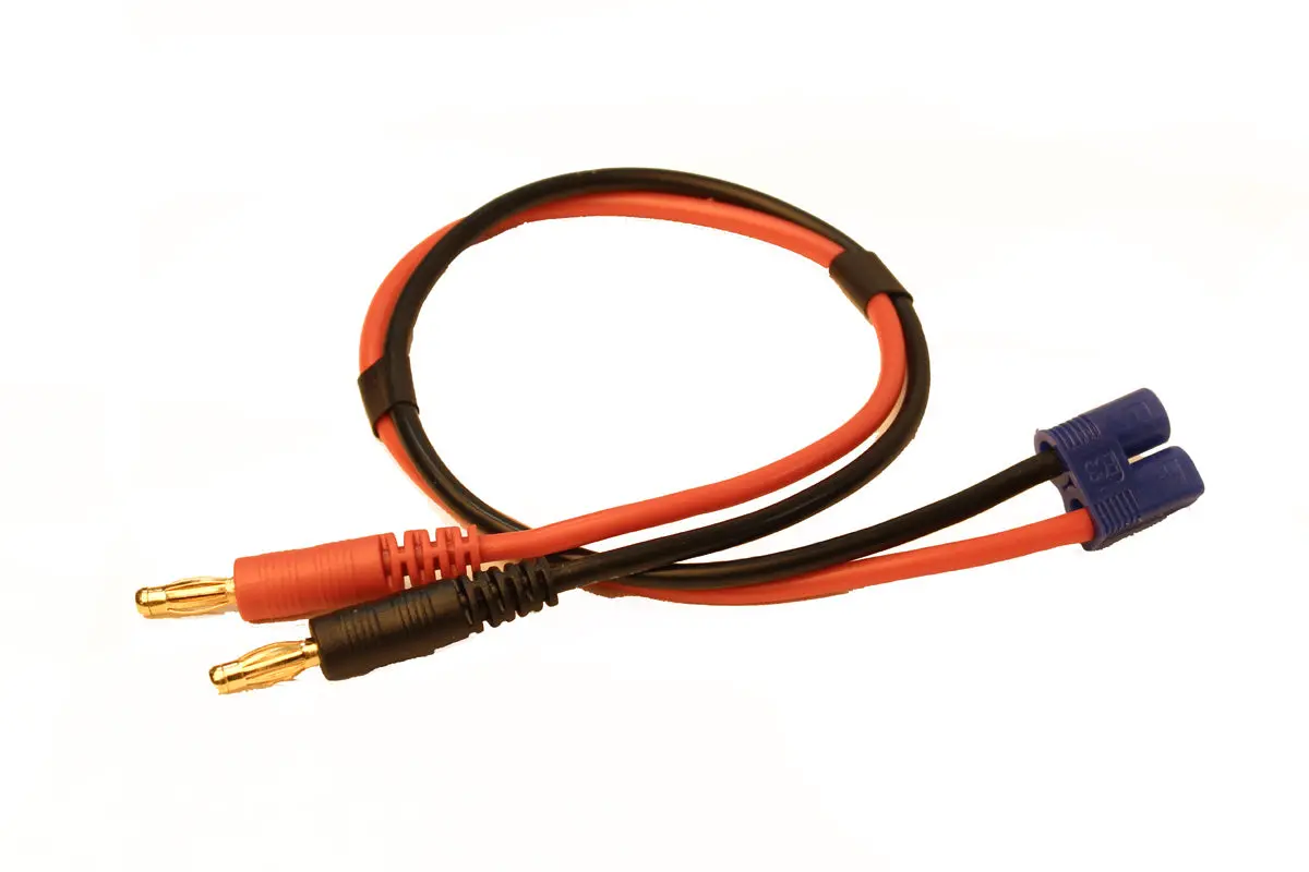Charge Adapter: Ec3 Device To Male 4Mm Bullets-300Mm Wire 1