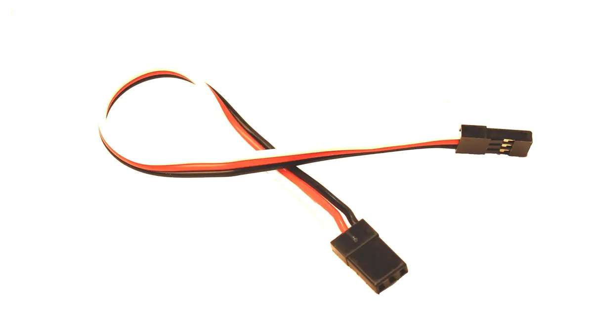 6" (152Mm) Universal Extension Lead W/ Male To Male Plug, 22Awg 1