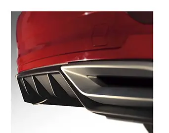 Air Design Mk7 Jetta Rear Spoiler With Diffuser 2