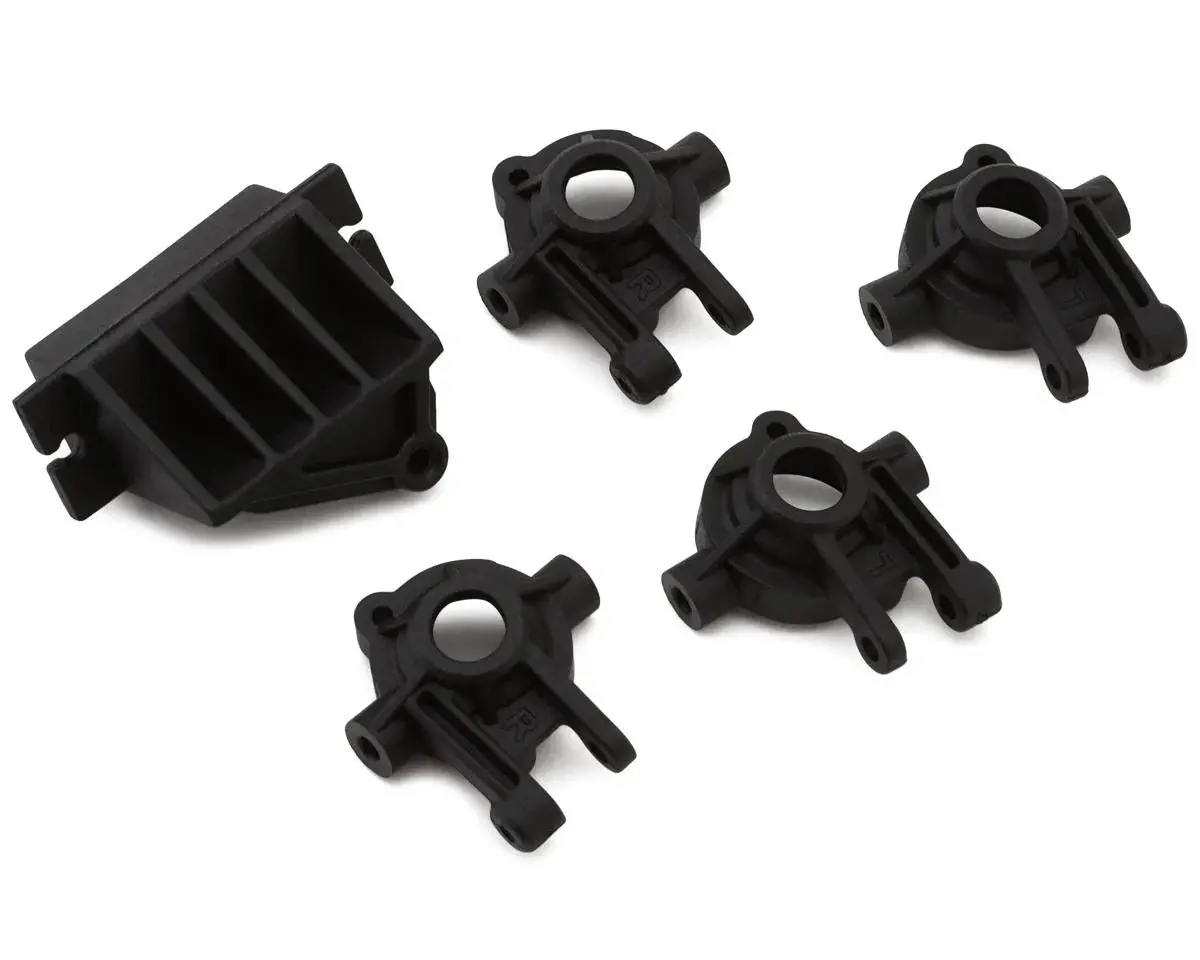 Redcat Mt-18 Steering Knuckles & Rear Steer Lockout Set Rer37048 1