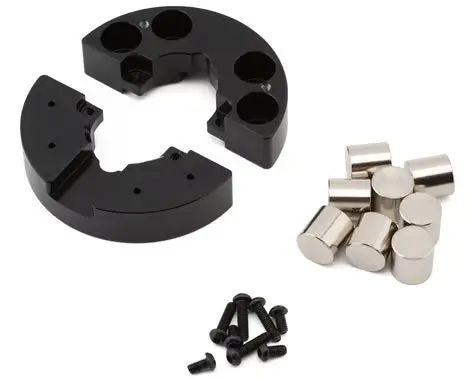 Redcat Vertex-6 Steel Rear Axle Weight Set (Black) (2) (106G Each) 1