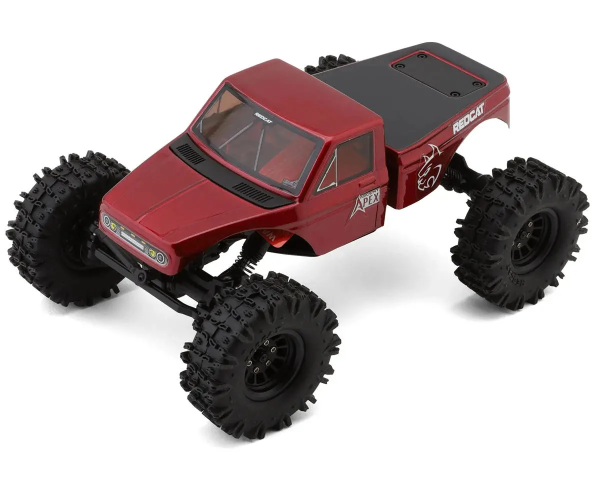Redcat Ascent-18 Apex 1/18 4Wd Rtr Brushless Rock Crawler (Red) 1