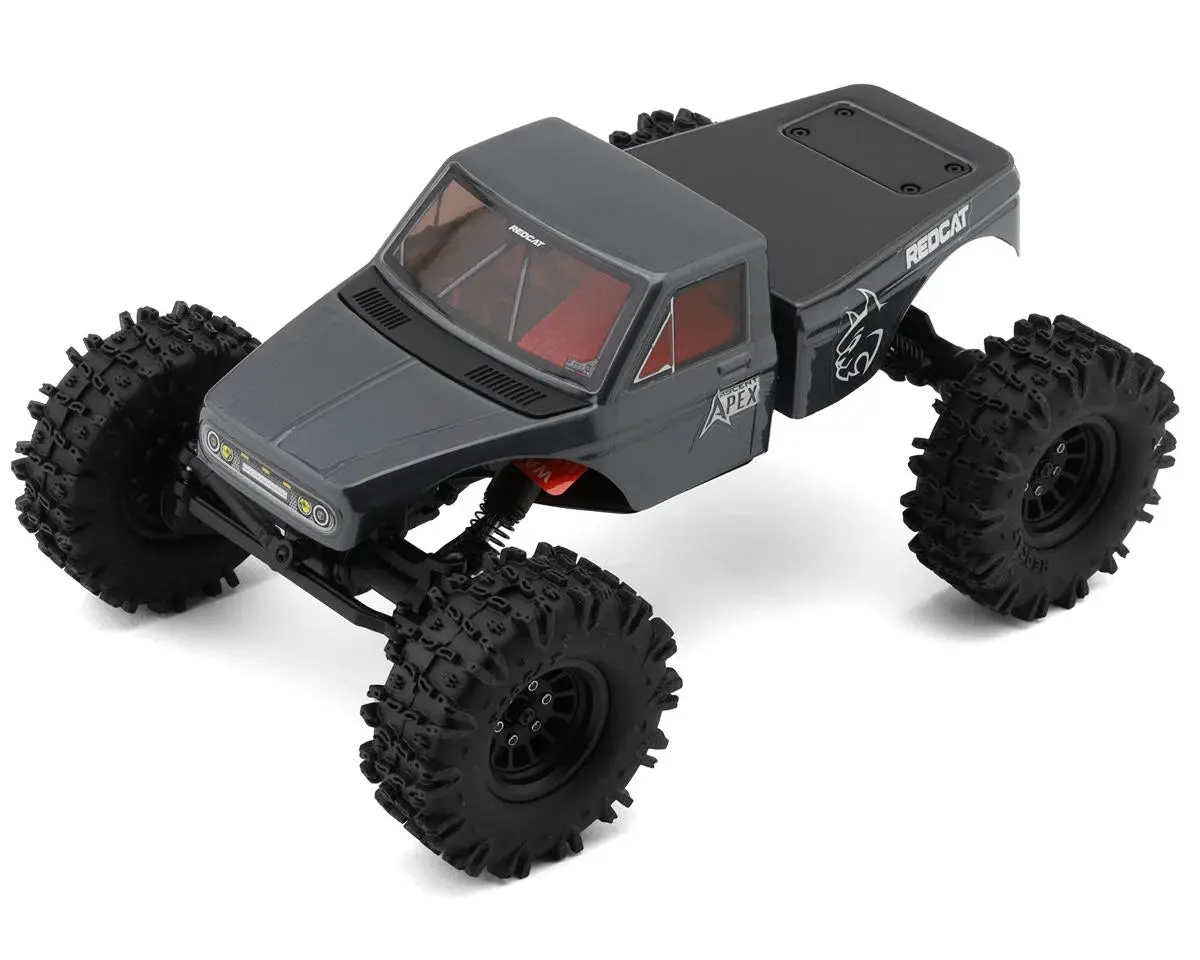 Redcat Ascent-18 Apex 1/18 4Wd Rtr Brushless Rock Crawler (Gray) 1