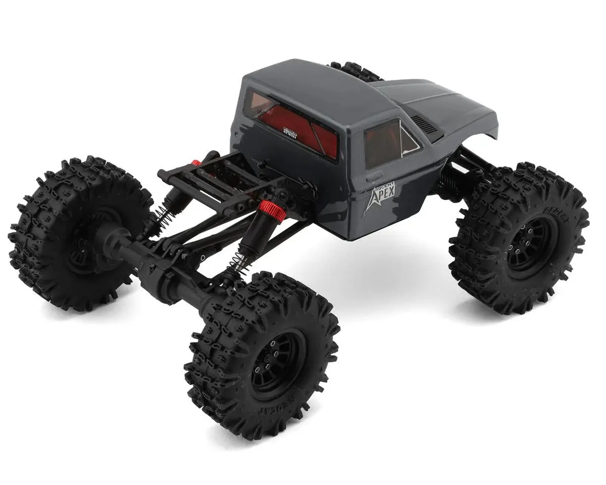 Redcat Ascent-18 Apex 1/18 4Wd Rtr Brushless Rock Crawler (Gray) 2