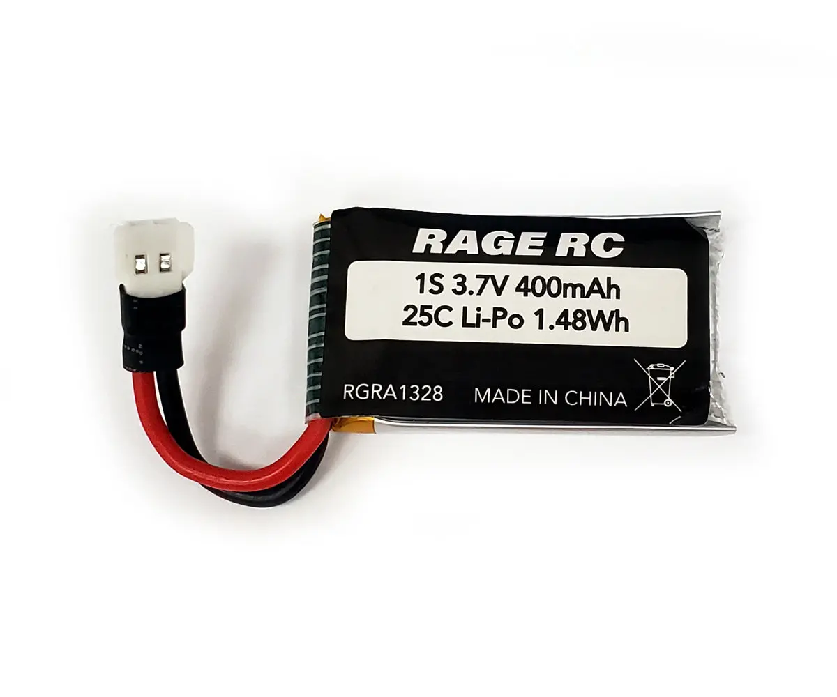 3.7V 400Mah 25C Lipo Battery; 1