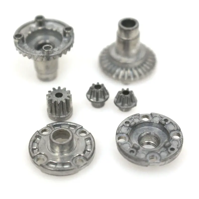 Rage Rc Diff Case Housing, Drive Gears & Motor Pinion; Mini Trek 1