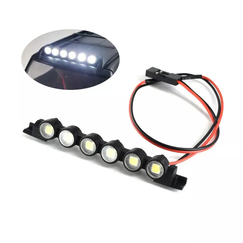 Simulation Roof Led Spot Light Traxxas Trx-4M Bronco 1
