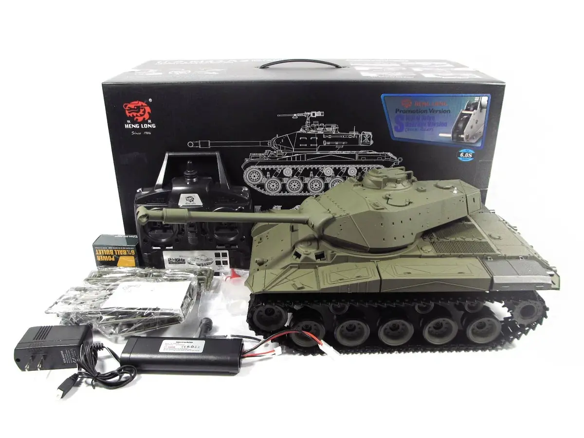 Rc Pro V7.0 1:16 U.S.A M41 "Walker Bulldog" Rc Tank 3839-1 2