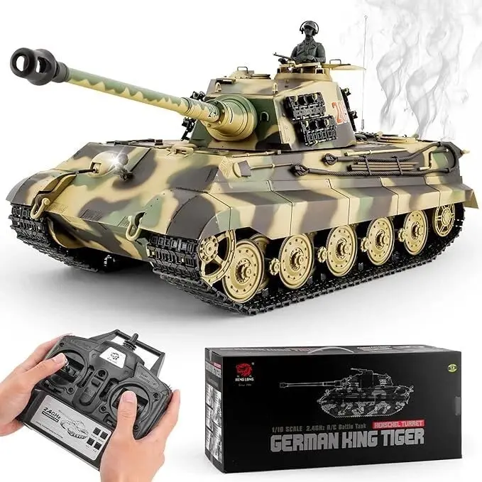 Rc Pro 1-16 German King Tiger (Henschel) Rc Heavy Tank 3888A-1 1