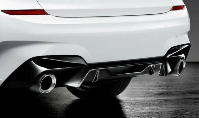 M Performance Rear Bumper Trim Black High-Gloss - G20 330I/M340i 1