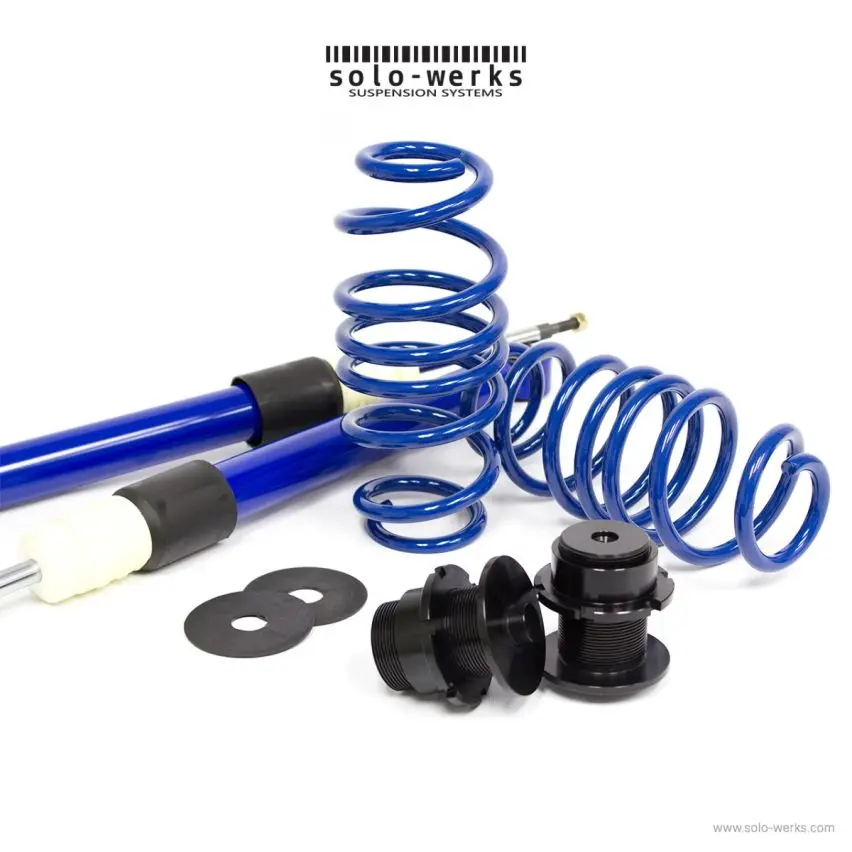 Solo Werks Audi C7 A6, 4G A7, D4 A8, 8R Q5 S1 Coilover Kit 1