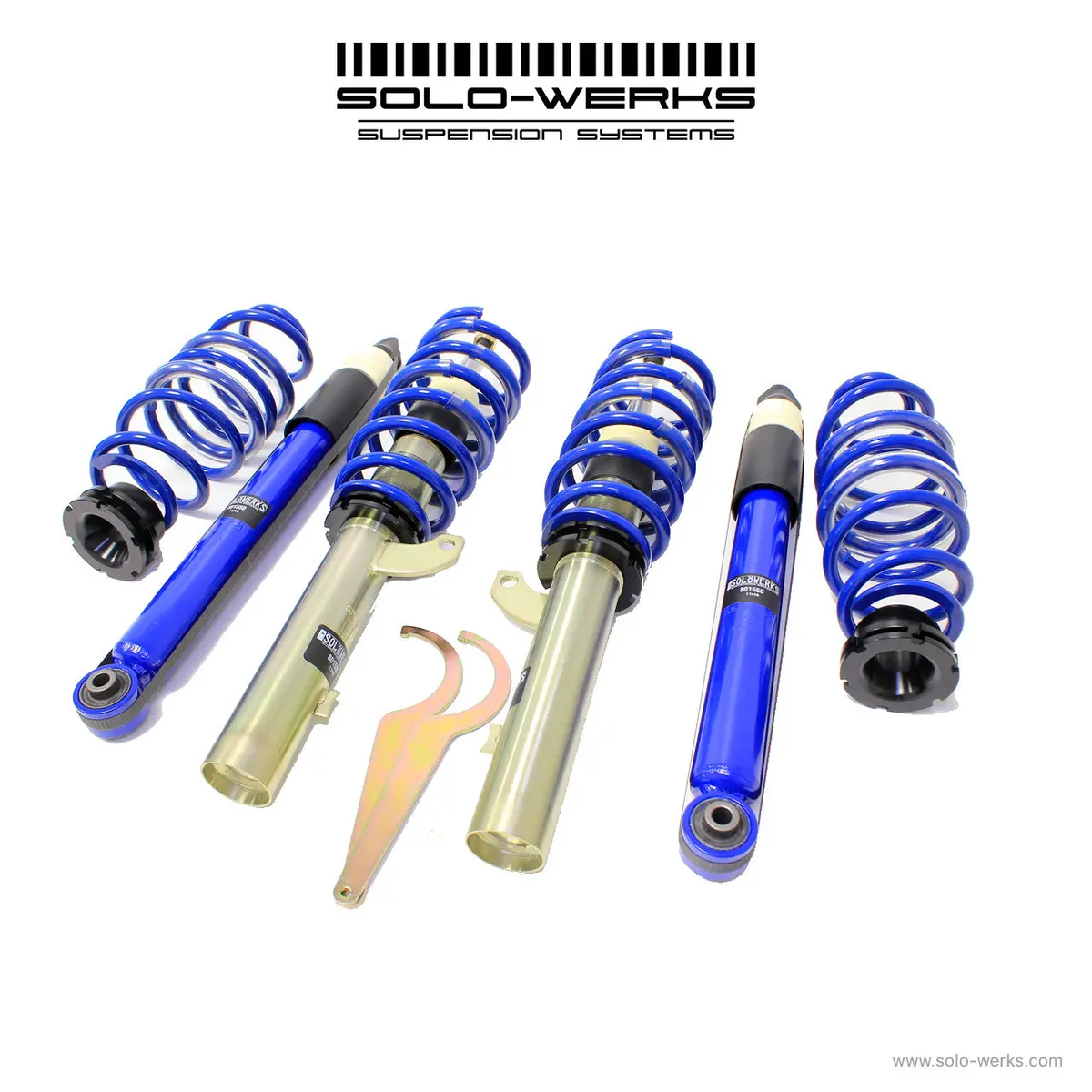 Solo-Werks Mk7 Vw Coilover Kit (Torsion Beam 50Mm) 1