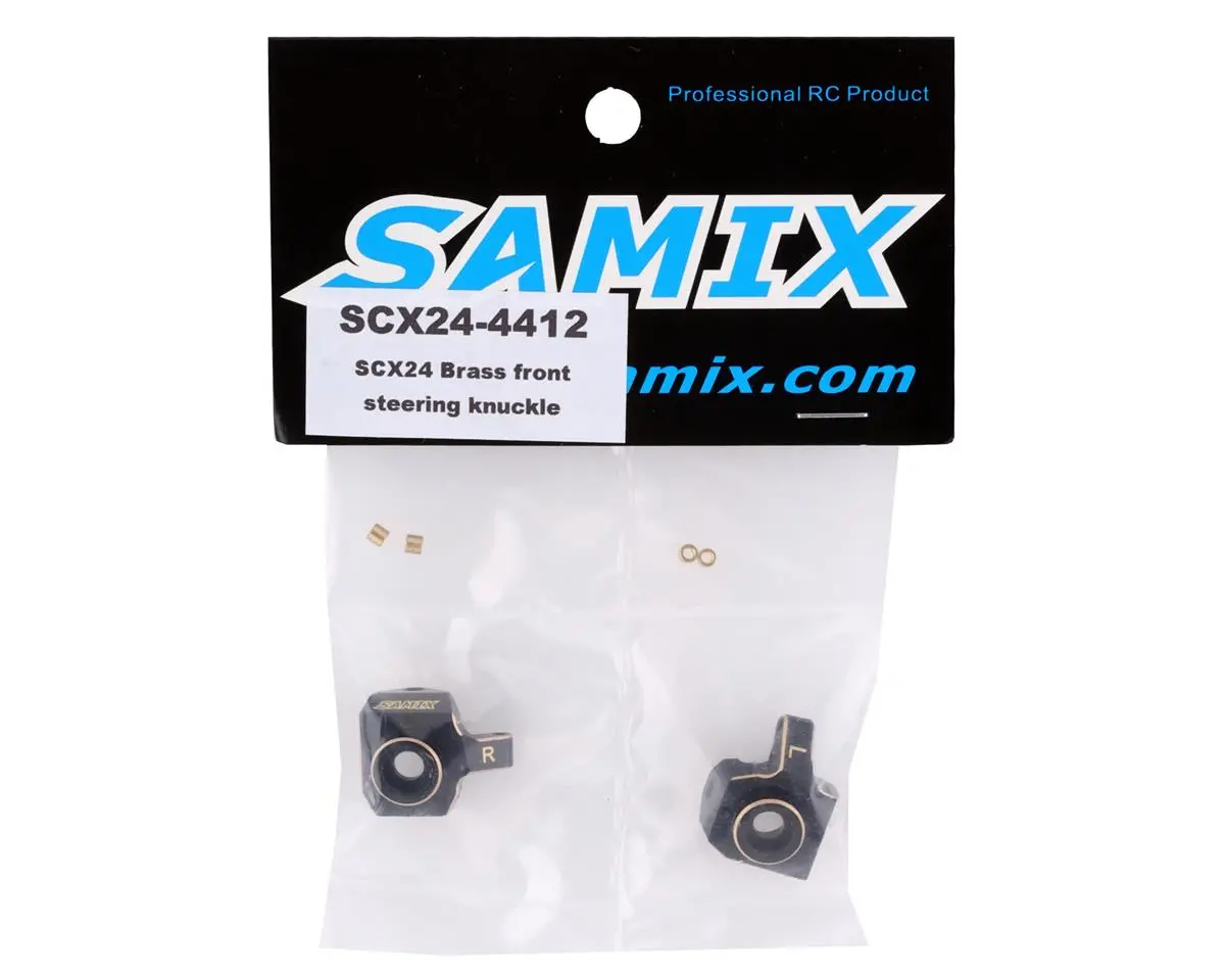 Samix Scx24 Brass Heavy Steering Knuckle 1