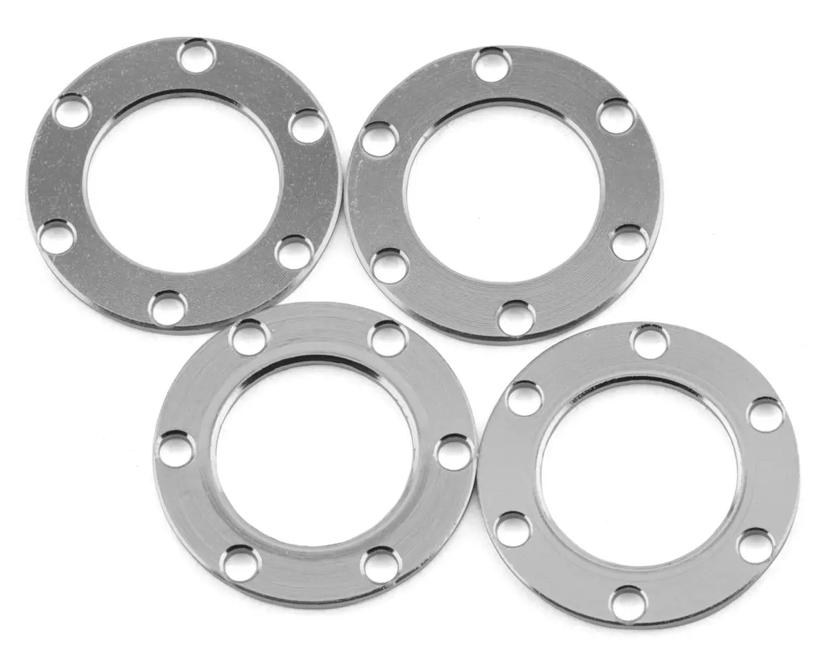 Samix Scx24 Aluminum & Brass Adjustable Offset 1.0" Beadlock Wheels (Black) (4) 2
