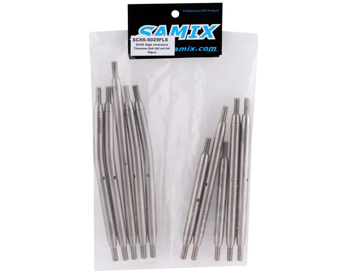 Samix Axial Scx-6 Titanium High Clearance Link Set(10) 1