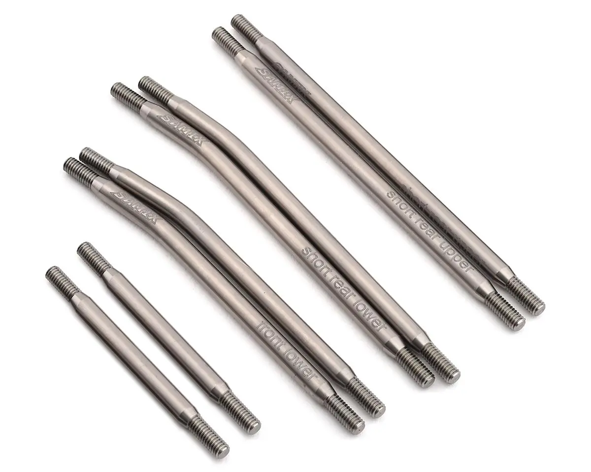 Samix 324Mm Titanium High Clearance Link Kit Fits Traxxas Trx4® (10) 1