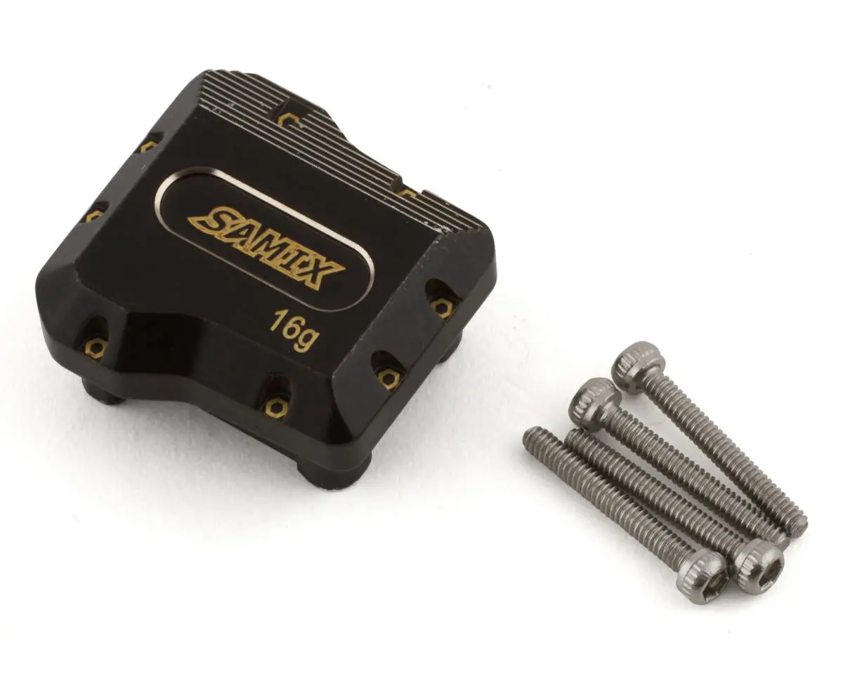 Samix Brass Differential Cover (Black) For The Trx-4M™ 1