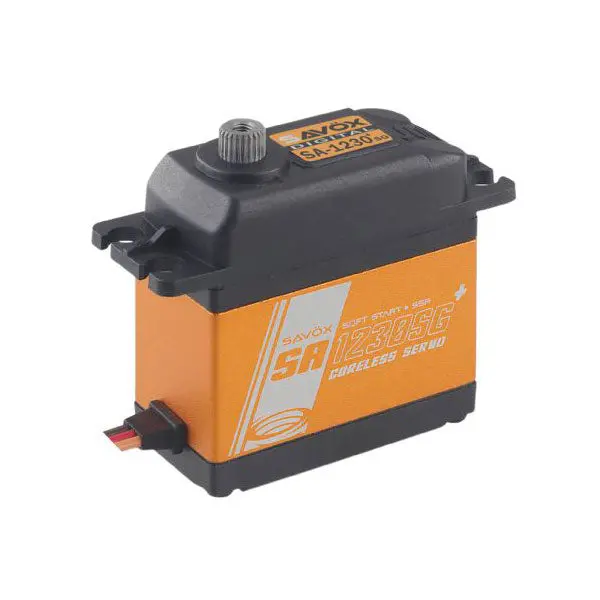 Savox Coreless Digital Servo With Soft Start, 0.16Sec / 500Oz @ 6V 1