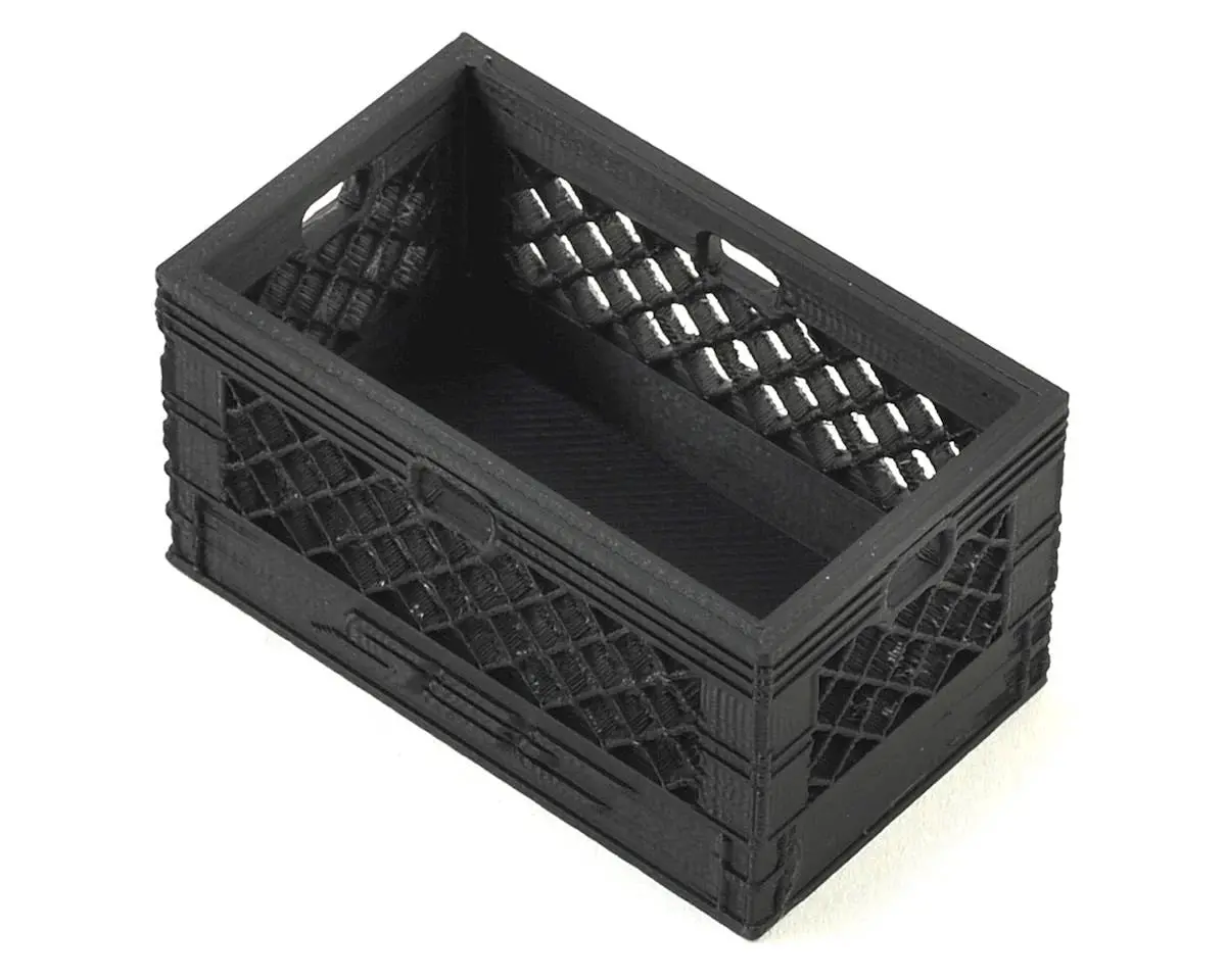 Scale By Chris Double Wide Milk Crate (Black) 1