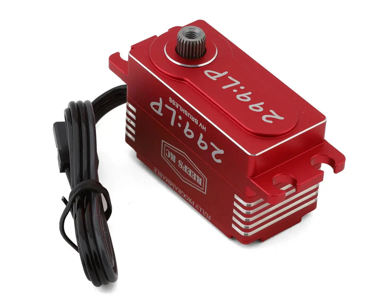 Reefs Rc 299Lp High Torque/Speed Brushless Low Profile Servo (High Voltage) (Red) 1