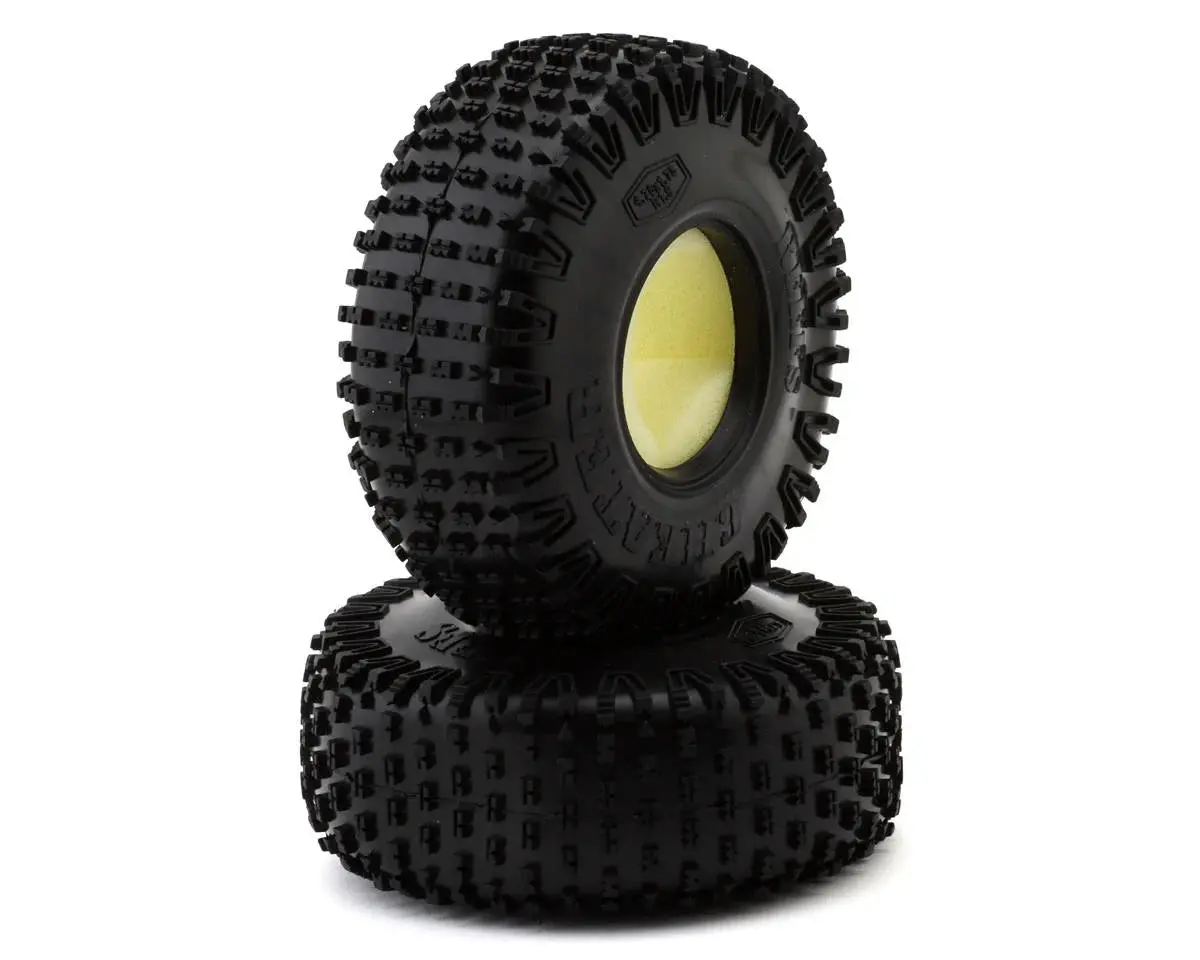 Reefs Rc Cheaters 1.9" Rock Crawler Tires W/Foams (2) (4.75") (Gray) 1