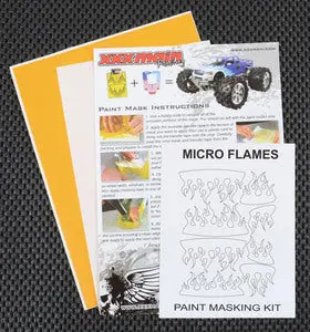 Xxx Main Racing Micro Flames Paint Mask 1