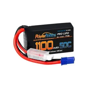 2S 1100Mah 50C Lipo Battery W/Ec2 Plug: Losi Mini-B, Mini-T 2.0, Jxr2 1