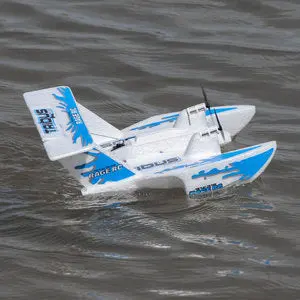 Tribus 250 Electric Powered Rtf Amphibious Aircraft; Blue 1