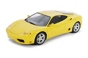 Ferrari 360 Modena Plastic Model, Yellow Version 1