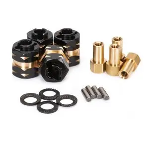 Extended Hex Hubs Wheel Spacers, +5Mm, Axial Scx24 1