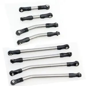 Power Hobby 8Pc Stainless Steel High Clearance Links Set, For Traxxas Trx-4M 1