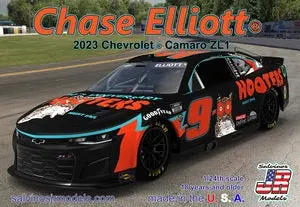 1/24 Scale Hendrick Motorsports Chase Elliott 2023 Camaro Hooters 1