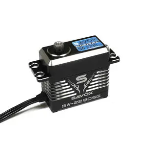 Savox Waterproof Premium, High Voltage, Brushless, Digital Servo 0.11Sec / 972.1Oz @ 8.4V - Black Edition 1