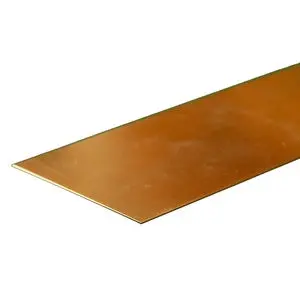 Brass Strip: 0.032" Thick X 2" Wide X 12" Long 1