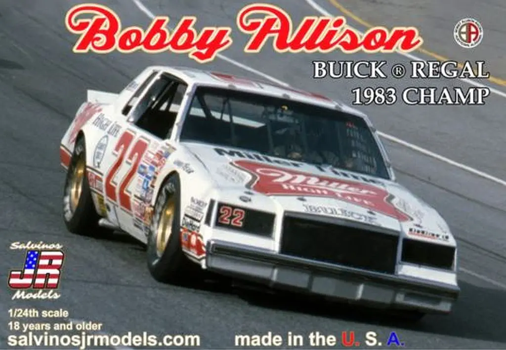 1/24 Scale 1983 Bobby Allison Buick Regal Champion 1
