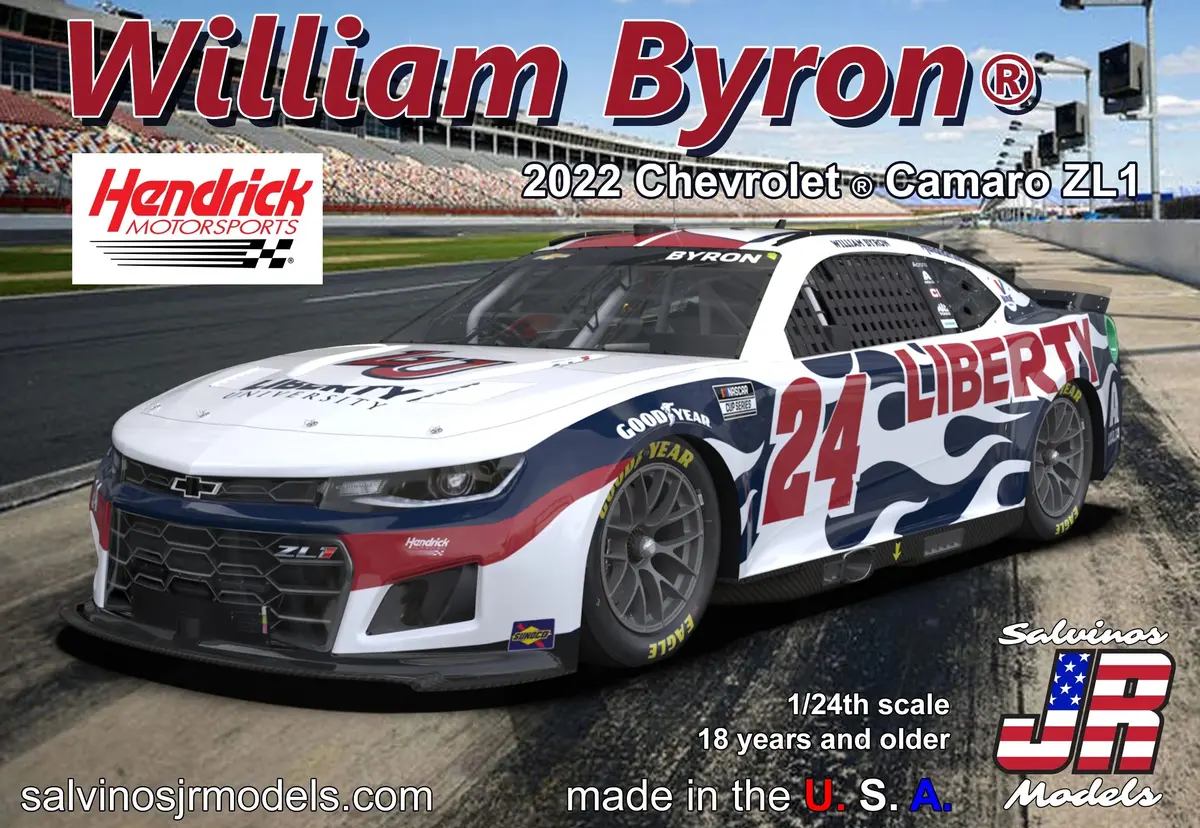Hendrick Motorsports William Byron 2022 Camaro 1