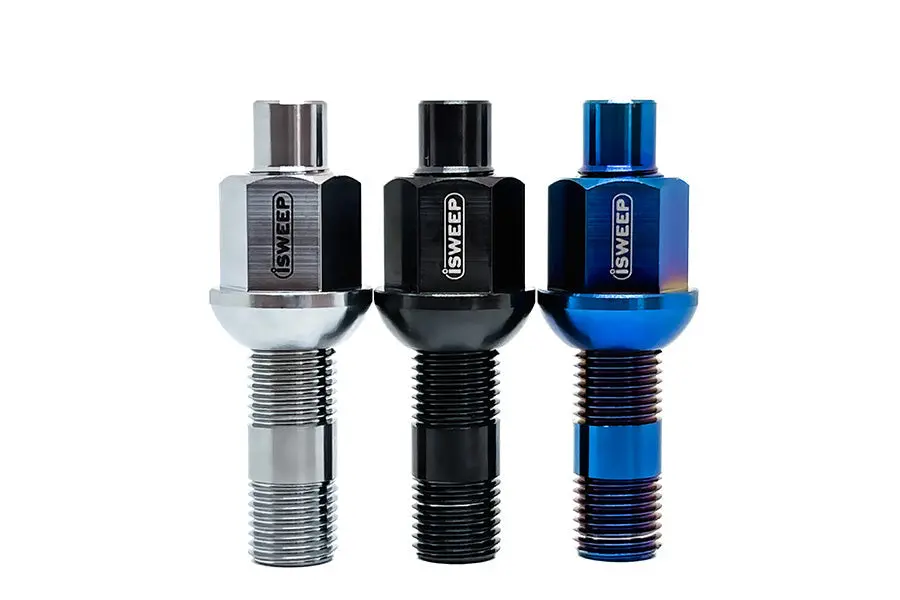 Isweep Titanium Wheel Stud Conversion 1