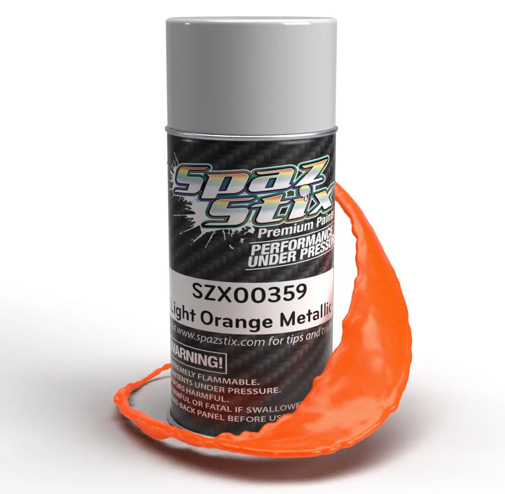Light Orange Metallic Aerosol Paint, 3.5Oz Can 1