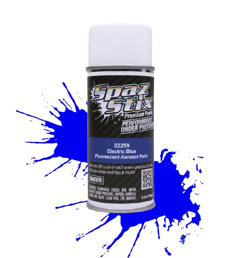 Electric Blue Fluorescent 1