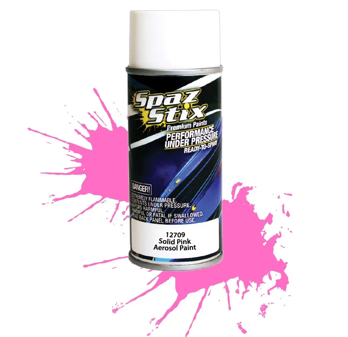 Solid Pink Aerosol Paint 3.5Oz 1