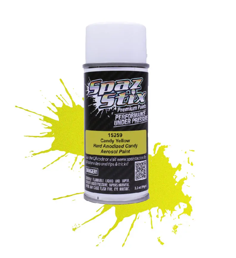 Candy Yellow Aerosol Paint 1
