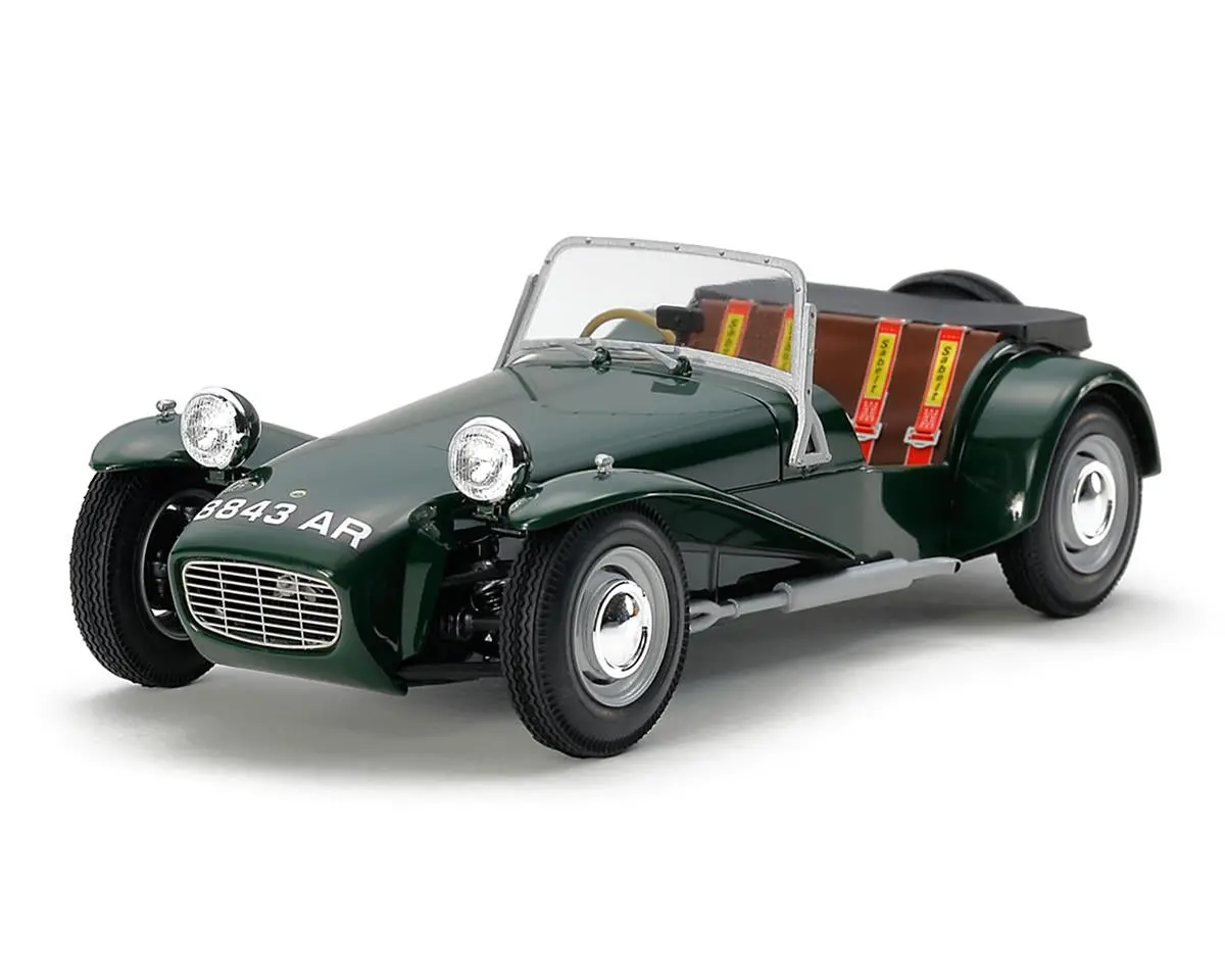 Tamiya Lotus Super 7 Series Ii 1/24 Plastic Model Car Kit 1