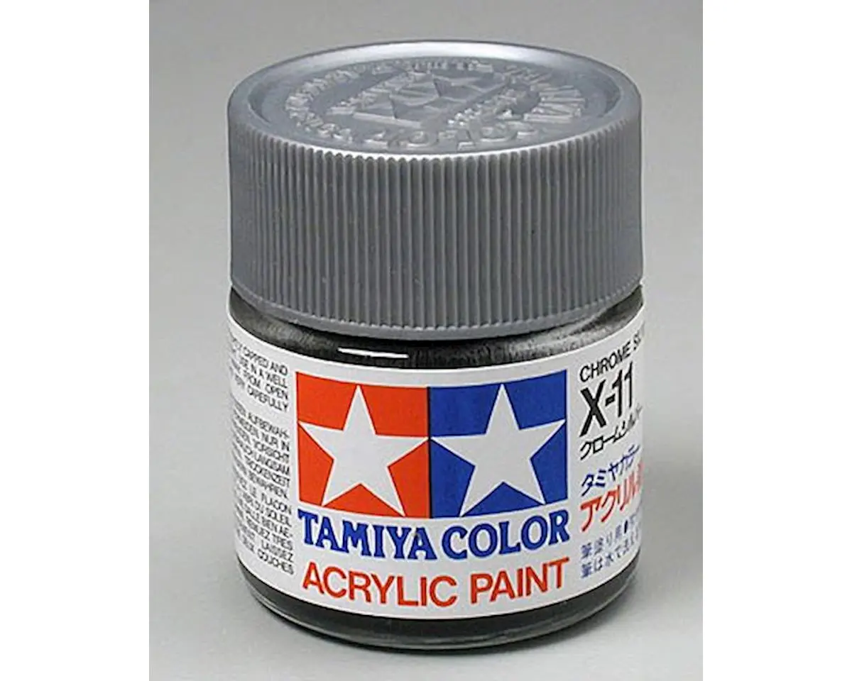 Acrylic X11 Gloss,Chrome Silver 1