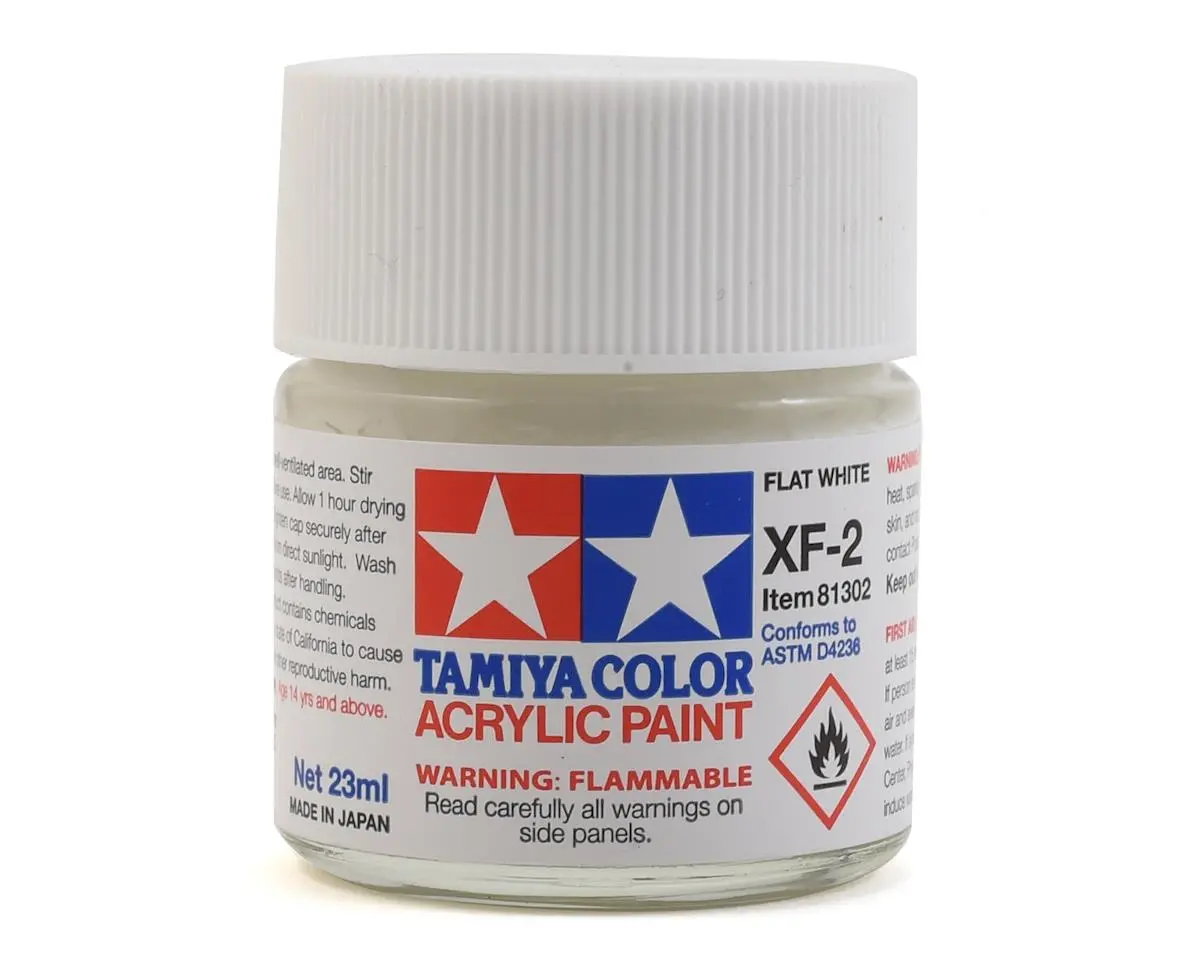 Acrylic Xf2 Flat, White 1